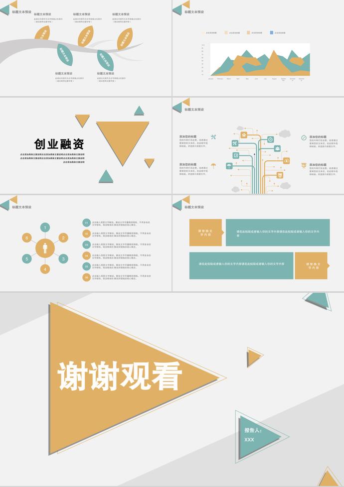 淡黃色簡約風(fēng)創(chuàng)業(yè)融資計劃書-2
