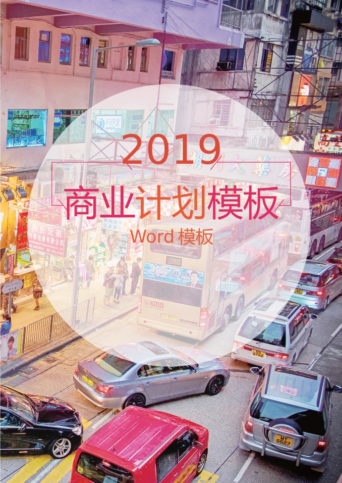 精美圖表結(jié)合商業(yè)計劃模板