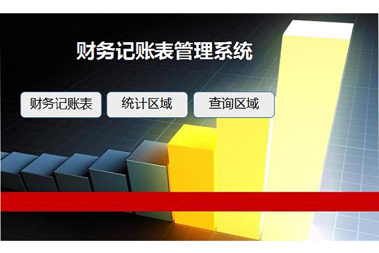 財務記賬表管理系統模板-1